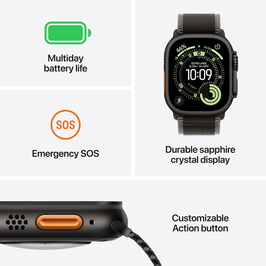 Smartwatch Apple Black 49 mm-10