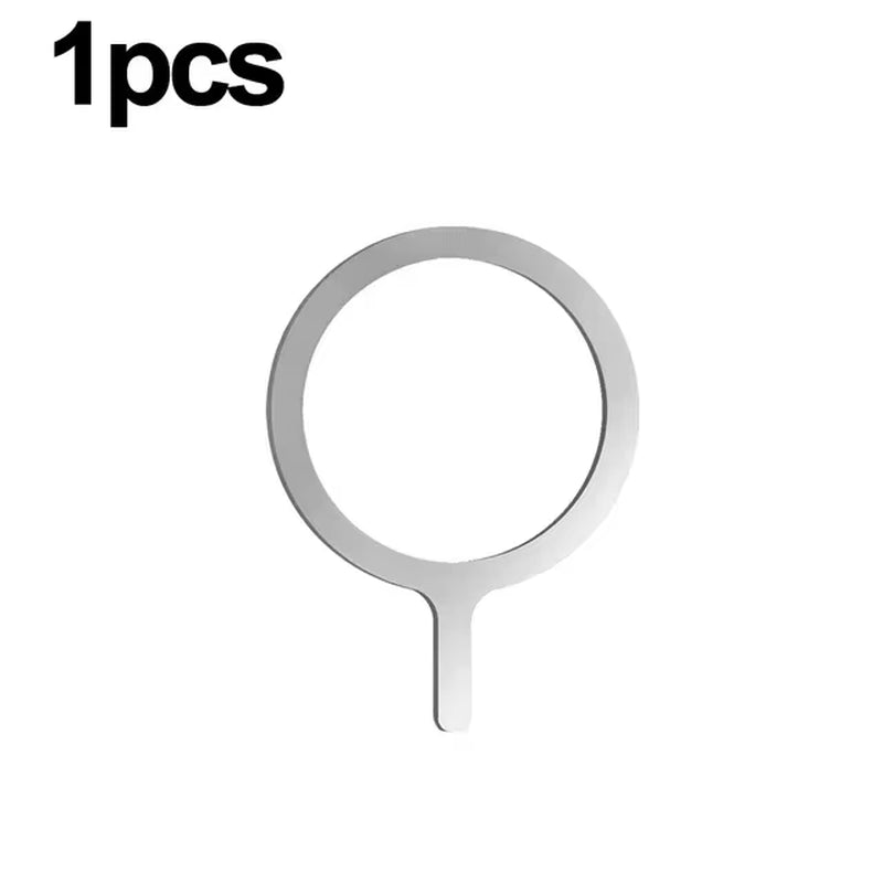 2024 Stainless Steel  Magnetic Metal Plate Ring for Magsafe Wireless Charger Iron Sheet Sticker Magnet Car Phone Holder