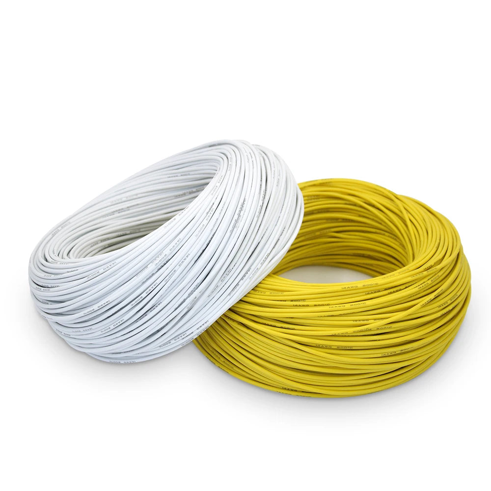 Heat-Resistant Silicone Wire12Awg 13 14 15 16Awg 17 18 20 22 24 26 28 30 AWG High Temperature 200 ° Cold-Resistant -60 °