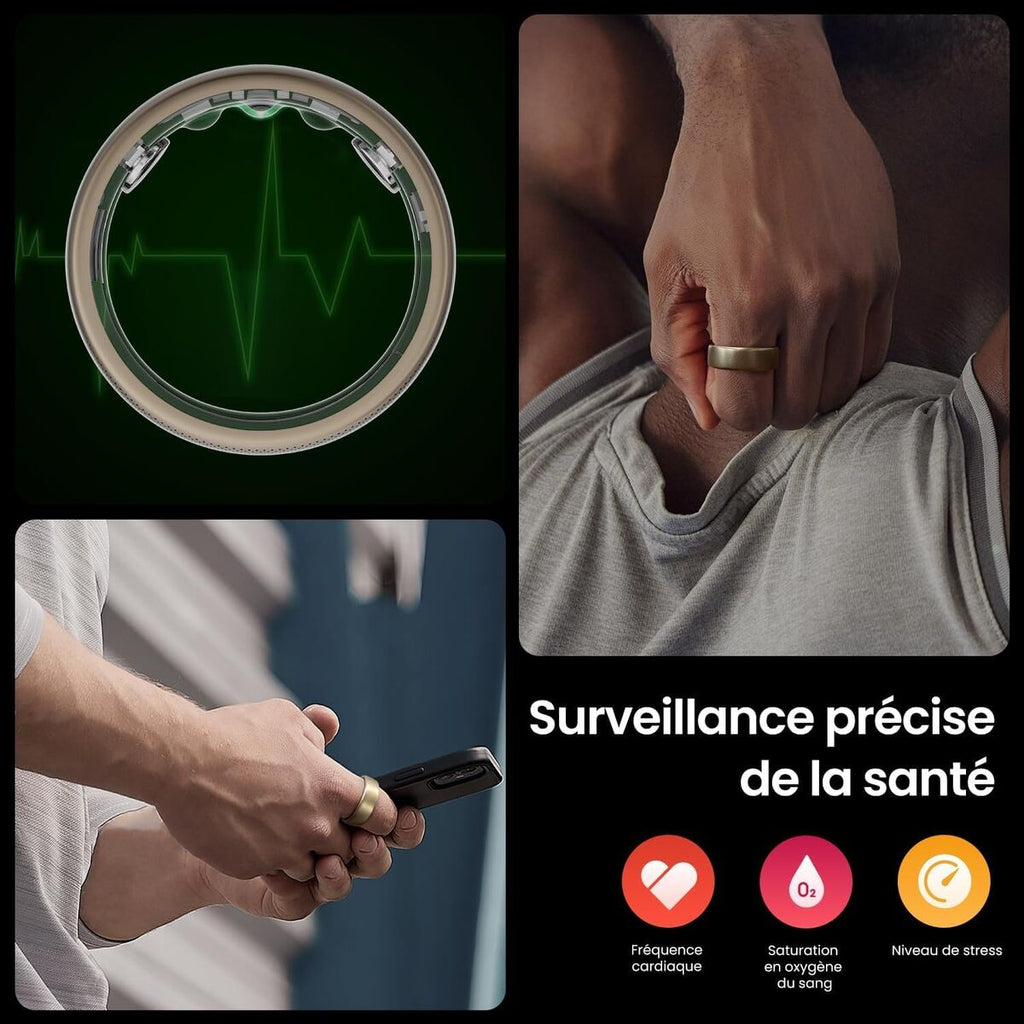 Smart ring Amazfit HELIO RING W2321GL1N Grey Titanium