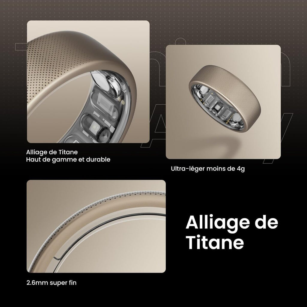 Smart ring Amazfit HELIO RING W2321GL1N Grey Titanium