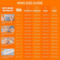 NNETM Smart Ring Fitness Tracker - Stainless Steel Workout Smart Ring