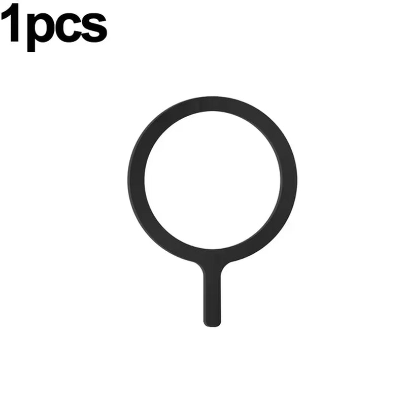 2024 Stainless Steel  Magnetic Metal Plate Ring for Magsafe Wireless Charger Iron Sheet Sticker Magnet Car Phone Holder