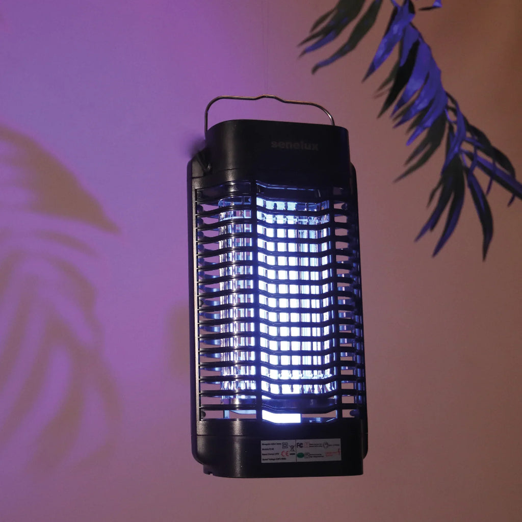 Senelux Bug Zapper, Electric Mosquito Zapper for Indoor and Outdoor 18W, 4200V Insect Fly Pest Trap-2