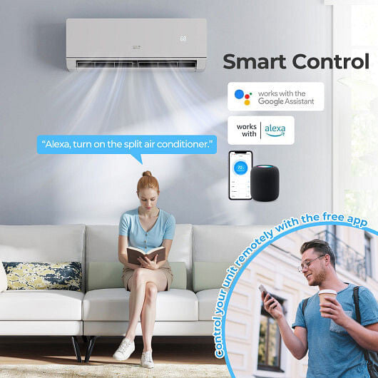 SEERXtreme Series ENERGY STAR Certified 12000 BTU 24 SEER2 208-230V Mini Split Heat Pump Heating at-2