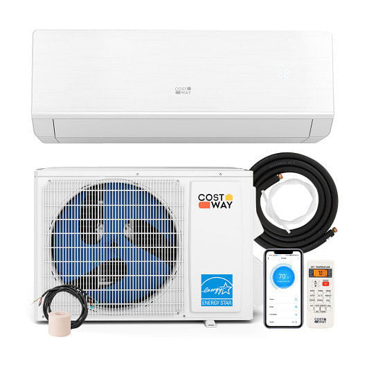SEERXtreme Series ENERGY STAR Certified 12000 BTU 24 SEER2 208-230V Mini Split Heat Pump Heating at-4