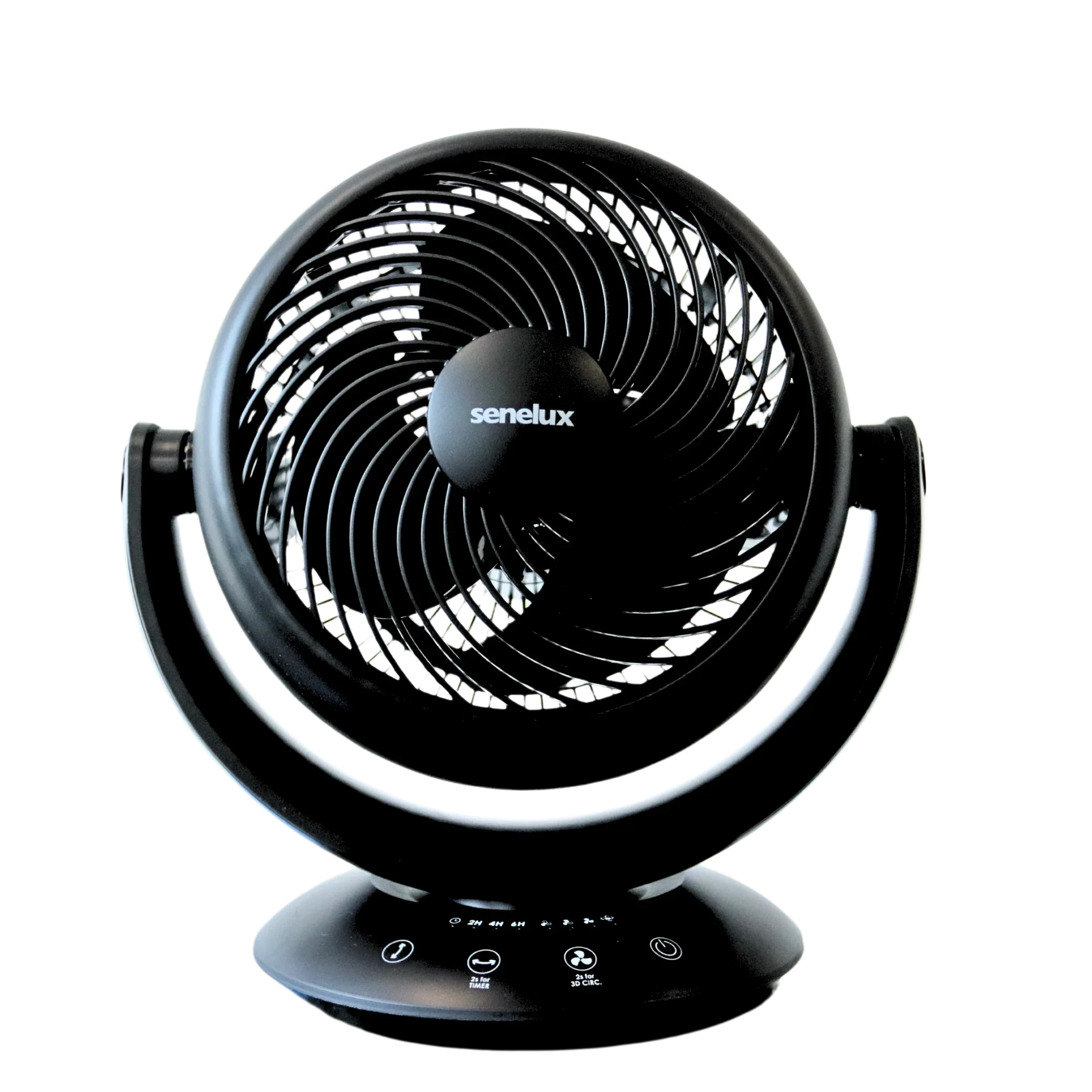 Senelux 8 Inch Cooling Fan with Remote Control, Automatic Oscillation-1