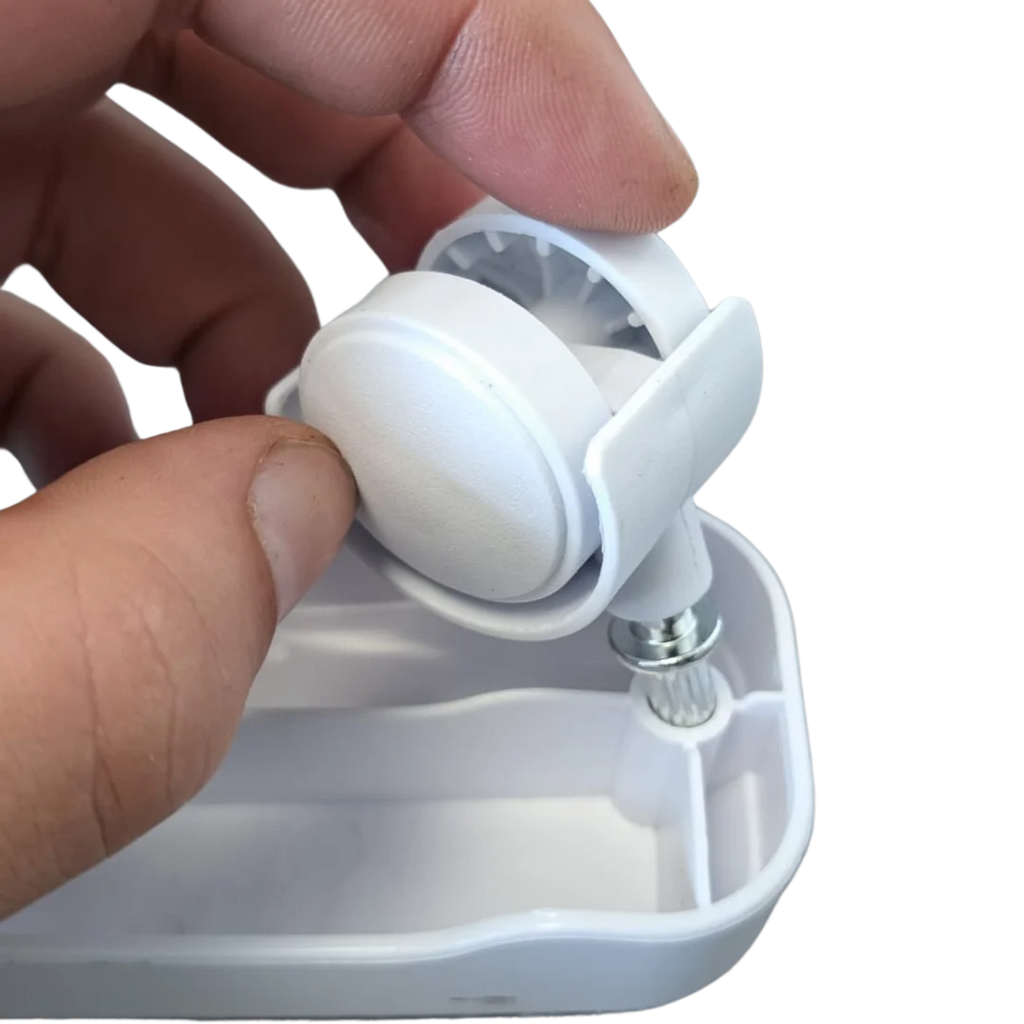 Additional Castor Wheels for the Senelux Glass Panel Heater with Wi-Fi Controls-3