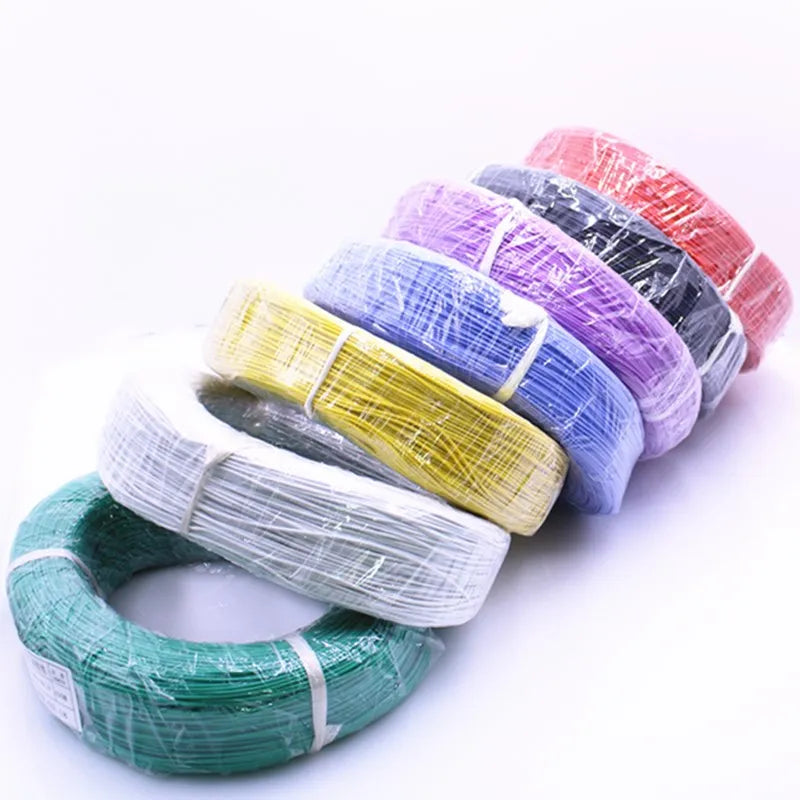 Heat-Resistant Silicone Wire12Awg 13 14 15 16Awg 17 18 20 22 24 26 28 30 AWG High Temperature 200 ° Cold-Resistant -60 °