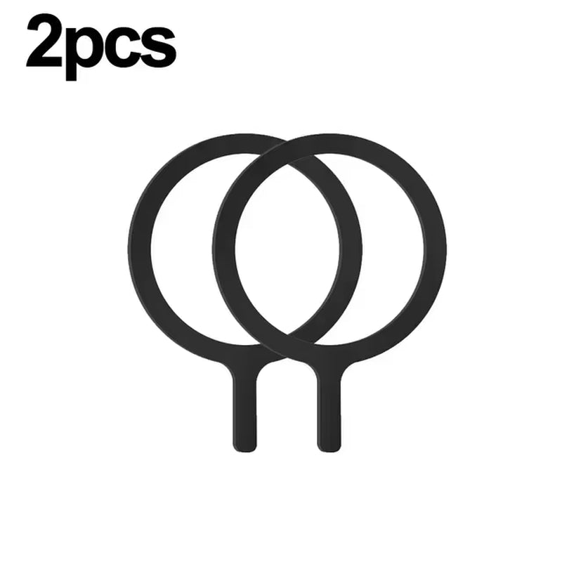 2024 Stainless Steel  Magnetic Metal Plate Ring for Magsafe Wireless Charger Iron Sheet Sticker Magnet Car Phone Holder