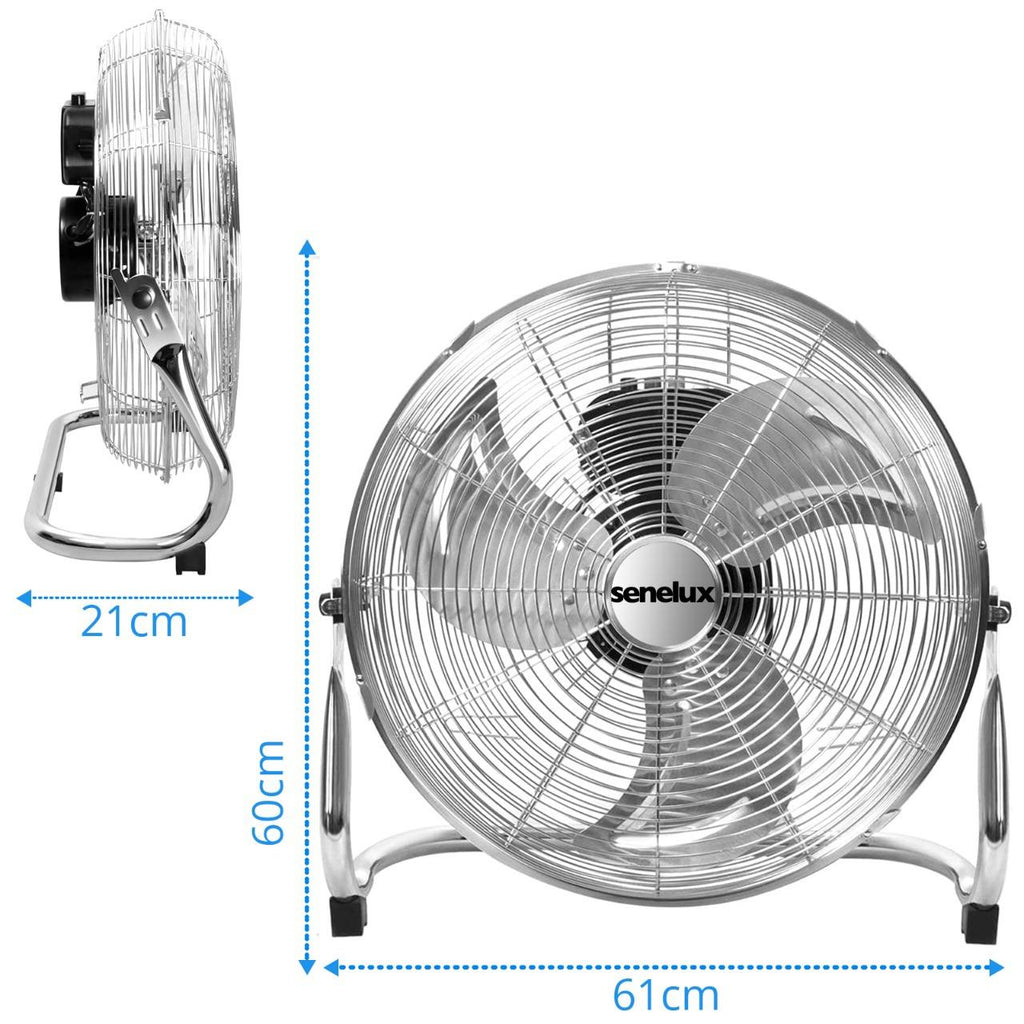 Refurbished - Senelux 20" Floor Fan-4