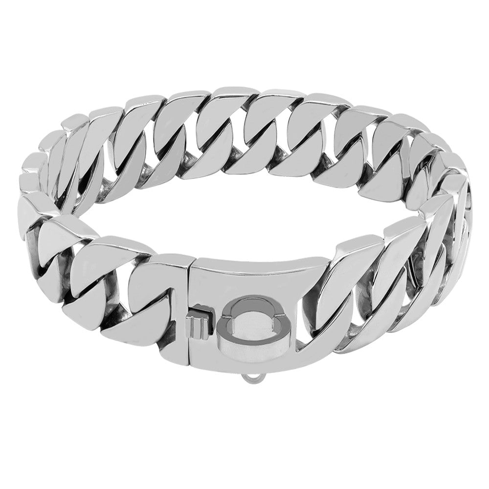 32MM Strong Metal Dog Chain Collars-9